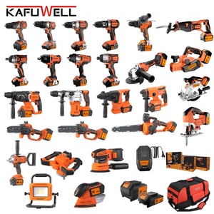 KAFUWELL PA4500-72H Cordless <strong>Tool</strong> Combo Kits 20v Impact Hammer Drill Cordless Power <strong>Tool</strong> <strong>Set</strong> - Product Image 1
