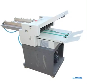 Paper Folding <b>Machine</b> Paper Sheet Folding Creasing - Product Image 5