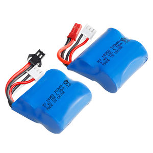 Baterai isi ulang 7.4V 700mAh 15C 18350 Li-ion kendaraan mainan dioperasikan baterai mobil listrik - Product Image 2