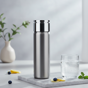 <b>750ml</b> Single Layer Stainless Steel <b>Bottle</b> With Function Lid for Replace Our Soda Maker Stainless Steel Material and Safe - Product Image 1