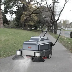 YZ-S3 Mini Electric Walk Behind Floor Sweeper Floor Dust Cleaning Sweeper Machine