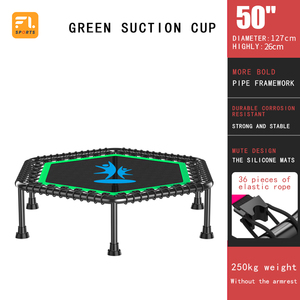 Vente sur <span class=keywords><strong>trampoline</strong></span> hexagone pliable de haute qualité pas cher capacité portante <span class=keywords><strong>400</strong></span> kg élastique sans ressort - Product Image 4
