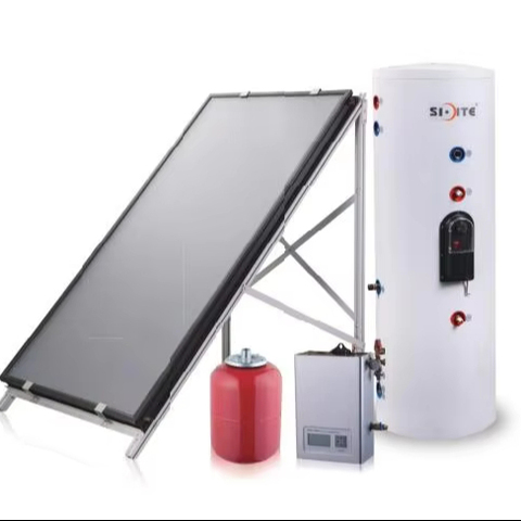 200L SIDITE Solar Geyser Split Flat Plate Solar Water Heater  System With Working Station