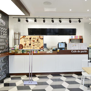 Portable A2 A3 Autonome Publicité Extérieure Affiche Cadre Enseigne Étage LED Menu Boîte À Lumière Affichage - Product Image 2