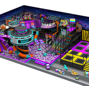 Centre de jeux familial certifié TUV, équipement de terrain de jeux intérieur personnalisé, château gonflable pour enfants, ensembles de jeux souples, agences en Chine - Product Image 1