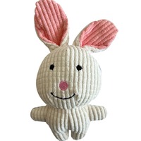 Jouet en peluche personnalisé pour chien, design veau et renard, pour divertissement, entraînement interactif et dentition avec effets sonores
