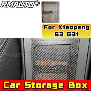 Caja de Almacenamiento para Auto Xiaopeng Motors G3 G3i, Caja de Almacenamiento para Apoyabrazos, Kit de Carrocería con Aspecto de Carbono, Pieza de Modificación para Almacenamiento en el Auto - Product Image 1