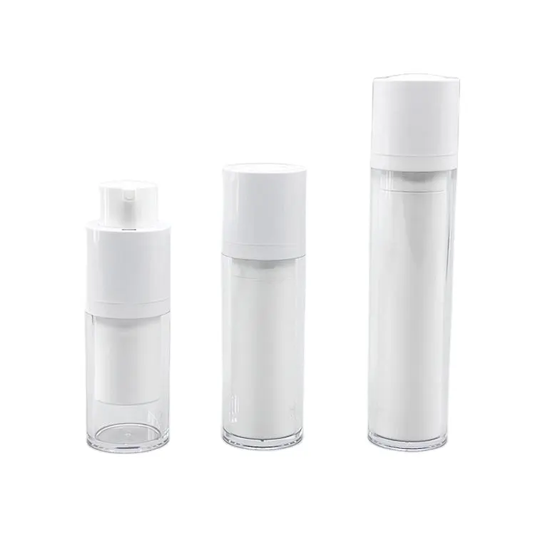 100% saf malzeme 10 ml için 1000 ml Cosmo şekli beyaz PET kozmetik plastik şişeler pet şişeler kurye nakliye kozmetik şişeleri