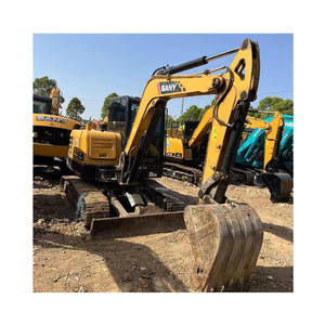 Excavadora Usada Sany SY55U de 5 Toneladas con Pocas Horas de Trabajo, Mini Excavadora Hidráulica de Cadenas Usada en Venta con Alta Calidad - Product Image 1