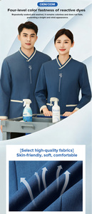 Camisa <span class=keywords><strong>de</strong></span> Uniforme <span class=keywords><strong>de</strong></span> Trabajo <span class=keywords><strong>de</strong></span> Manga Larga <span class=keywords><strong>de</strong></span> Poliéster/Algodón <span class=keywords><strong>de</strong></span> Nuevo Estilo para Personal <span class=keywords><strong>de</strong></span> <span class=keywords><strong>Limpieza</strong></span>, Hotel, Habitaciones y Centros Comerciales - Product Image 5