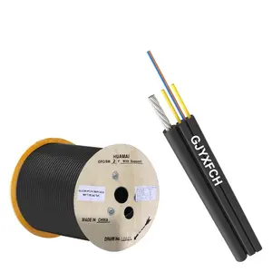 huamai Indoor 1000m/rol tight buffer g657a2 2 4 6 8 12 core 4mm pvc ffth ftth fiber optical cable