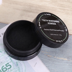 Le blanchiment des dents naturel en poudre de charbon de coco actif vous apporte un sourire blanc - Product Image 4