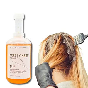 Etiqueta privada 500ml Tratamiento de unión para reparación del cabello Protector de enlace de disulfuro para teñir y blanquear el cabello
