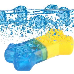 ของเล่นเคี้ยวแบบแช่น้ำสำหรับสุนัขพันธุ์ใหญ่ - ของเล่นกัดแทะแบบ<span class=keywords><strong>ลูก</strong></span>บอล ทนทานต่อการกัด ผลิตจากวัสดุ TPR ช่วยลดความร้อนและบรรเทาอาการปวดฟัน - Product Image 3