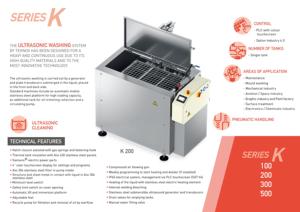 Machine ultrasonique électrique industrielle de nettoyage d'eau chaude de pièces de série de K de vente chaude pour dégraisser 16 kilowatts - Product Image 3