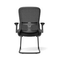 Chaise de bureau moderne en maille – Chaise de conférence et d'ordinateur confortable pour la maison, dossier respirant, design ergonomique anti-fatigue pour l'apprentissage et les longues sessions de travail