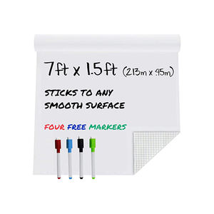 School/Office/Home Custom Kids Drawing Dry-<b>Erase</b> Flexible Self-Adhesive PET Whiteboard Sticker Wall Whiteboard for Kids - Product Image 3