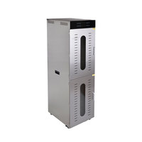 1-24 uur intelligente timer roestvrijstalen 48-laags dehydrator voor gedroogde groenten en fruit, kleine huishoudelijke fruitdroogmachine