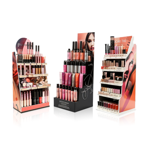 Expositor <span class=keywords><strong>de</strong></span> Maquillaje <span class=keywords><strong>de</strong></span> PVC Acrílico Personalizado para Brillo Labial y Lápiz Labial, Expositor <span class=keywords><strong>de</strong></span> Cosméticos para <span class=keywords><strong>Tiendas</strong></span> en Línea - Product Image 3