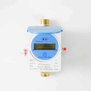 Chất lượng cao DN15 DN20 DN25 DN32 DN40 DN50 siêu âm đo lưu lượng nước 15mm 20mm 1/2 ''3/4'' nhà máy giá - Product Image 1