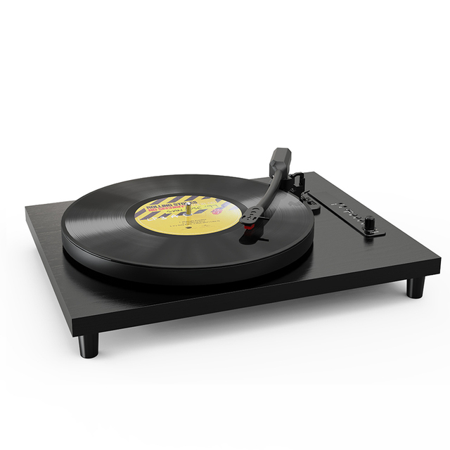 Simple USB/TF/FM/AUX Vinyl Record Speaker Party Music Mobile Phone DVD/TV Use Popular All-in-one Bluetooth Turntable Player