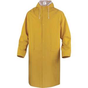DELTA PLUS - MA305JAGT2 Imperméable jaune en polyester enduit pvc double face-EAN 3295249128340 WORK JACKETS - Product Image 1