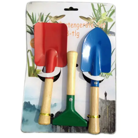 3 Stück Rake Shovel Mini Garden Tool Kits