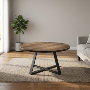 Table basse en fer, design moderne, structure robuste, mobilier contemporain pour salon, NAVYANI ARTS, bureau - Product Image 3
