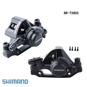 Pinzas de Freno de Disco Mecánicas para Bicicleta <span class=keywords><strong>Shimano</strong></span> M375 / TX805 con Pastillas de Resina, Pinza de Freno Tourney TX805 - Product Image 1