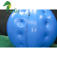 Nouveau design Hongyi, costume gonflable en PVC bleu, costume de ballon, dessin animé