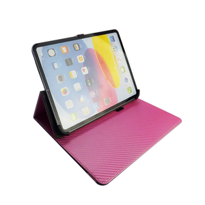 Vente directe d'usine fonds de soutien Pc couleur unie bouchon en Pvc coque de protection plate en Fiber de carbone pour Samsung Tab <span class=keywords><strong>A7</strong></span> Lite - Product Image 4