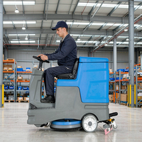 Autolaveuse autoportée S4 avec moteur 550W et système d'arrêt d'urgence pour le nettoyage de grandes surfaces
