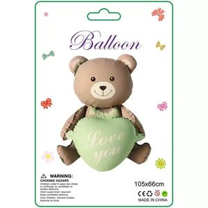 Palloncino in Foil a Forma di Cuore Opaco <span class=keywords><strong>con</strong></span> Scritta 'Love You', Nuovo Design, Confezione Singola, per Decorazioni di San Valentino e Matrimoni - Product Image 4