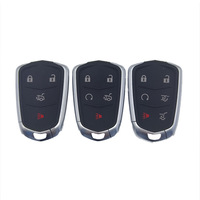 Coque de clé télécommande pour Cadillac XT5 XTS CTS SRX ATSL XT4 CT6 ATS Escalade ESV DTS ELR STS 2014-2018, boîtier de clé de voiture