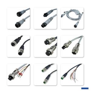 Bộ dây cáp M12 đực cái, chống nước IP67, tùy chỉnh 3, 5, 6 chân, 4 chân, 8 chân, dây dẫn cho xe máy, ô tô - Product Image 4