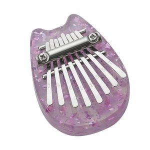 Mini Kalimba de Alta Calidad de 8 Tonos, Piano de Pulgar Portátil de Acrílico Transparente - Product Image 1