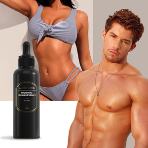 Gouttes bronzantes profondes et foncées pour le visage et le corps, huile biologique, autobronzant sans soleil, sérum bronzant pour le corps - Product Image 4