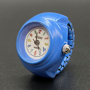 HOVANCI Wholesale Fashion Design <strong>Teenager</strong> Small Finger <strong>Watch</strong> Adjustable Free Size Vintage Punk Colored Mini Ring <strong>Watch</strong> - Product Image 3