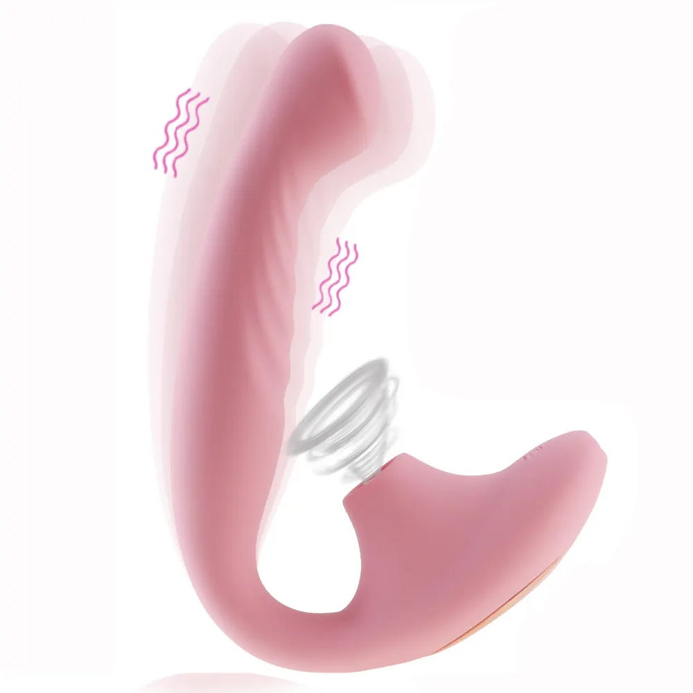 Waterproof Vibrator For Female Sucking Back Court And Vagina Dual-use Masturbation Device sex toys for women