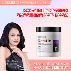 KORMESIC Masque Capillaire Hydratant et Lissant à la Kératine 500ml Certifié Bpom, Soin Réparateur Anti-Frisottis pour Cheveux Soyeux – Vente en Gros - Product Image 6