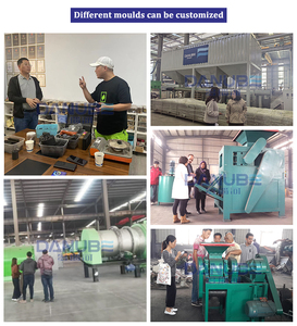 Factory price pillow oval shape nickel mineral iron powder coal large output ball press briquette machine - Product Image 5