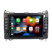 Radio de Coche Android de 7 Pulgadas para Mercedes Sprinter Benz B200 Vito W639 Viano Clase B W169 W245 W209 2004-2012 Radio Carplay
