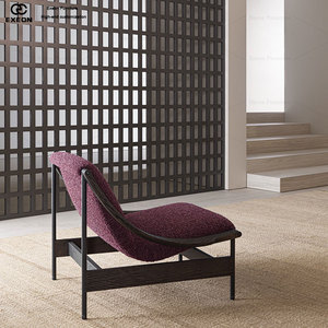 Ensemble <span class=keywords><strong>de</strong></span> fauteuils inclinables <span class=keywords><strong>de</strong></span> style nordique exquis et luxueux pour salon d'hôtel, avec un <span class=keywords><strong>design</strong></span> créatif et un tissu confortable. - Product Image 2