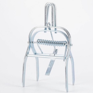 Piège à souris en métal avec ressort à déclenchement rapide, piège à rats, piège à belettes, cage à rongeurs, outil de lutte antiparasitaire - Product Image 1