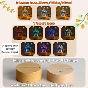 In Stock 3D Acrylic Night Light Car and Sports Creative Bedroom 7 Colors Atmosphere Gift for Man - Product Image 4