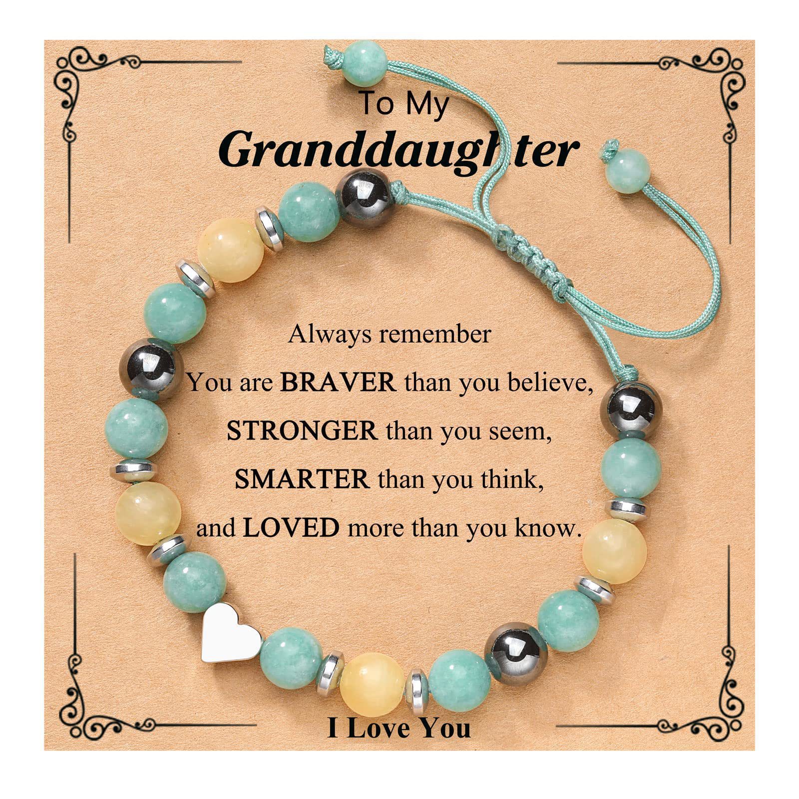 Heart+card granddaughter