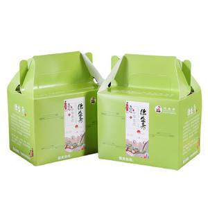 Caja de embalaje portátil de alta gama para regalo, caja de color, papel kraft corrugado, impresión por lotes, personalización de cajas de cartón blanco - Product Image 5