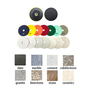 3-Zoll, 4-Zoll, 5-Zoll, 6-Zoll, 8-Zoll Diamant-Schwamm-Polierpads / Flexible Schwammpads für Marmor und Stein - Product Image 6