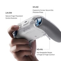 Controlador Flydigi Apex 5 con Joystick FORCEFLEX de Tensión Ajustable y Tira de Luz RGB para Juegos en Switch, PC, iOS y Android