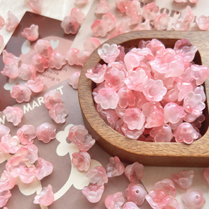 Manik-manik Kaca Grosir 50pcs/kantong Manik-manik Kaca Berwarna Imitasi Convallaria untuk Pembuatan Perhiasan Gelang DIY Pasokan Grosir - Product Image 6